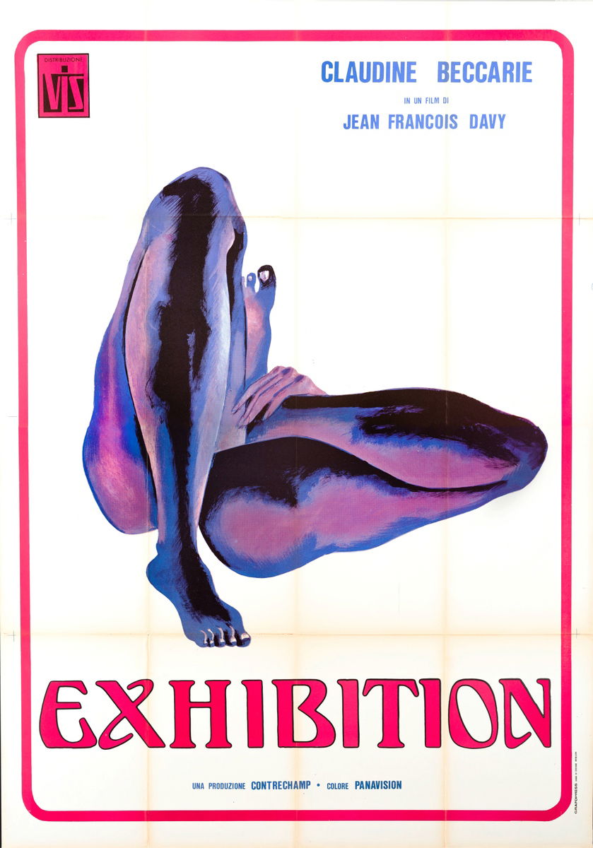 Claudine Beccarie e il mondo proibito de les pornocrates - Manifesto 1