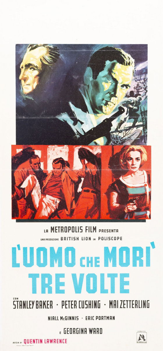 The Man Who Finally Died - Lobby Card 1