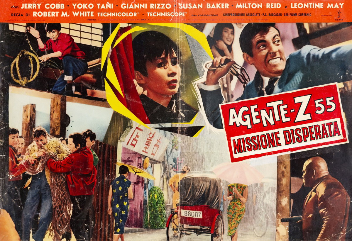 Fotobusta 2 per il film Agente Z 55 missione disperata (1965)