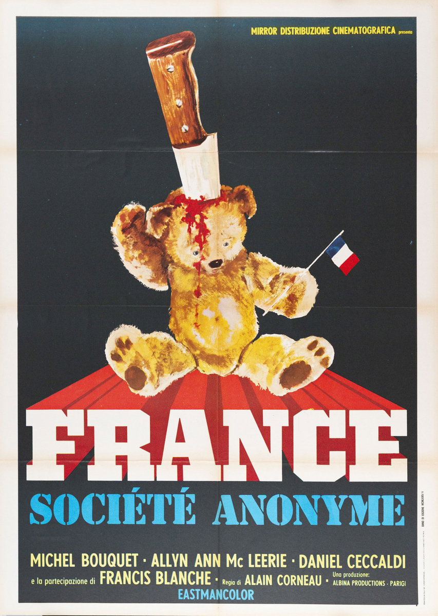 Manifesto 2 per il film France société anonyme (1974)