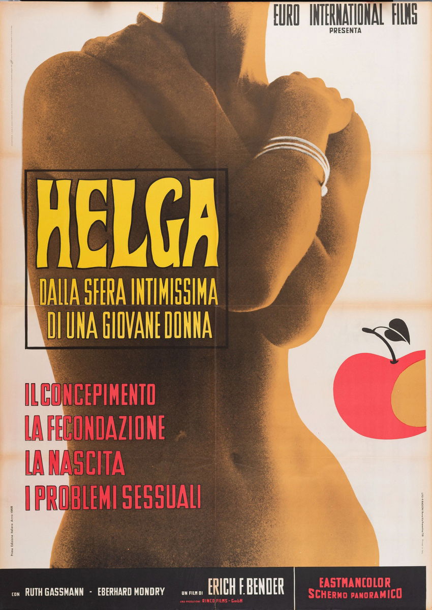 Helga - Dalla sfera intimissima di una giovanne donna - Manifesto 1