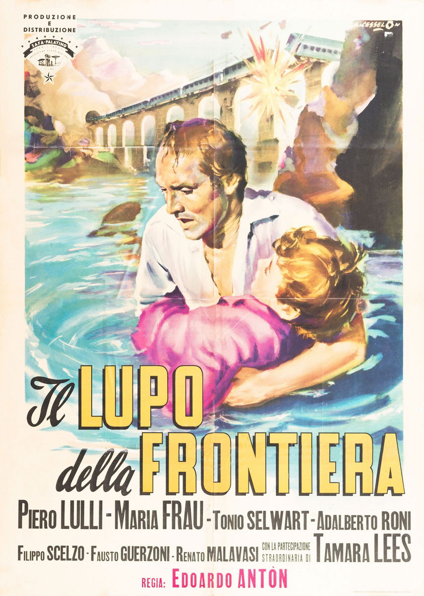 Il lupo della frontiera - Manifesto 1