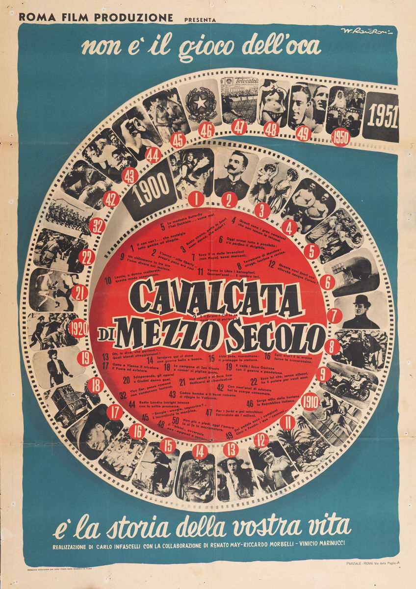 Cavalcata di mezzo secolo - Manifesto 1