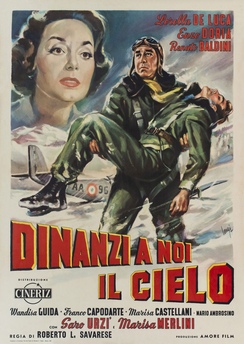 Dinanzi a noi il cielo - Manifesto 1