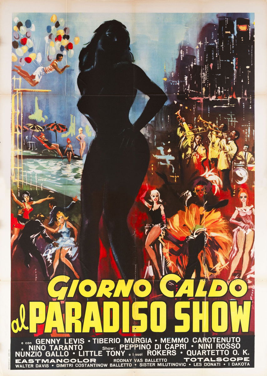 Giorno caldo al Paradiso Show - Manifesto 1