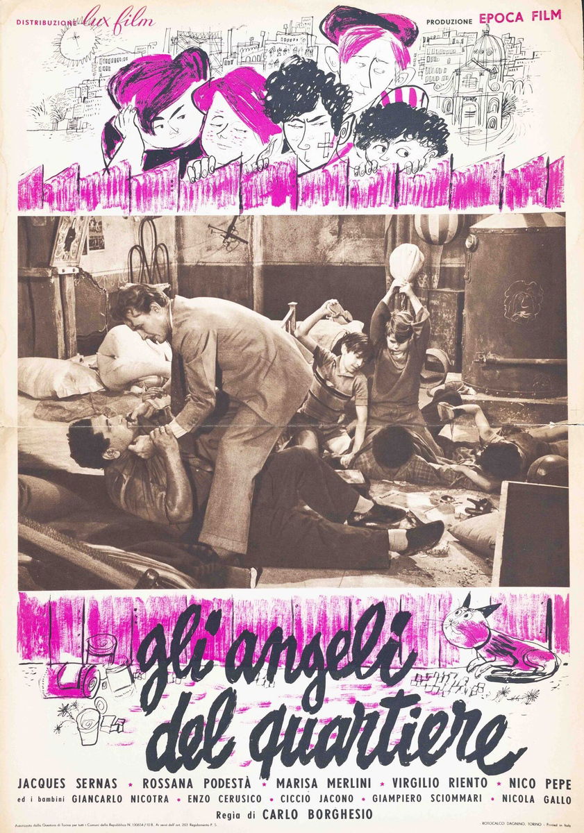 Gli angeli del quartiere - Fotobusta 1