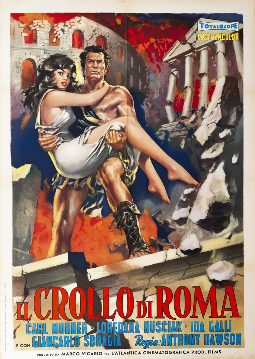 Il crollo di Roma - Manifesto 1