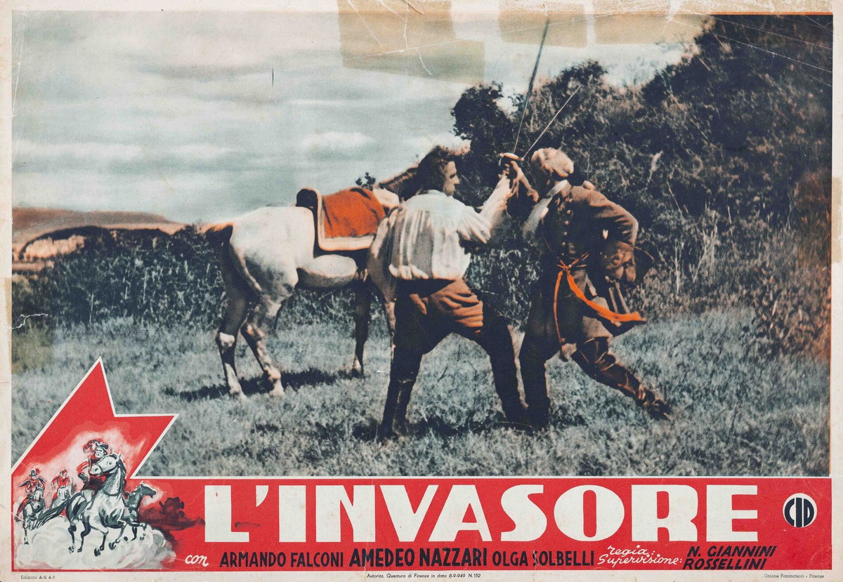 Fotobusta 2 per il film L'invasore (1949)