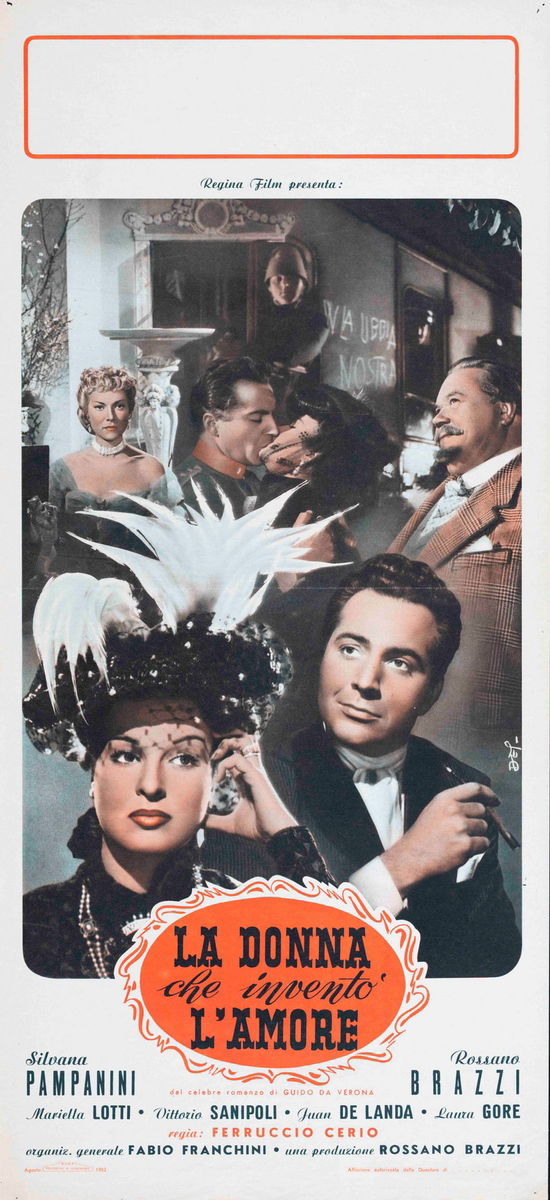 La donna che inventò l'amore - Locandina 1