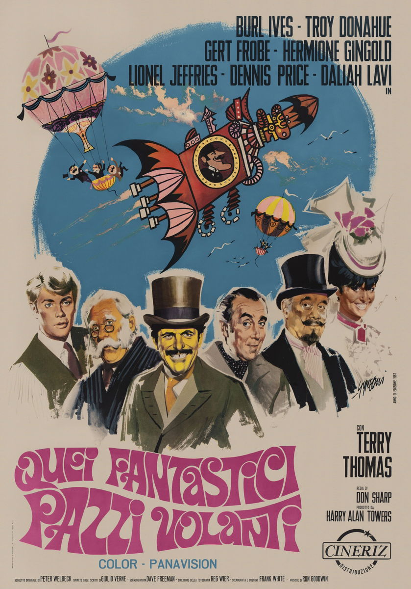 Quei fantastici pazzi volanti - Manifesto 1