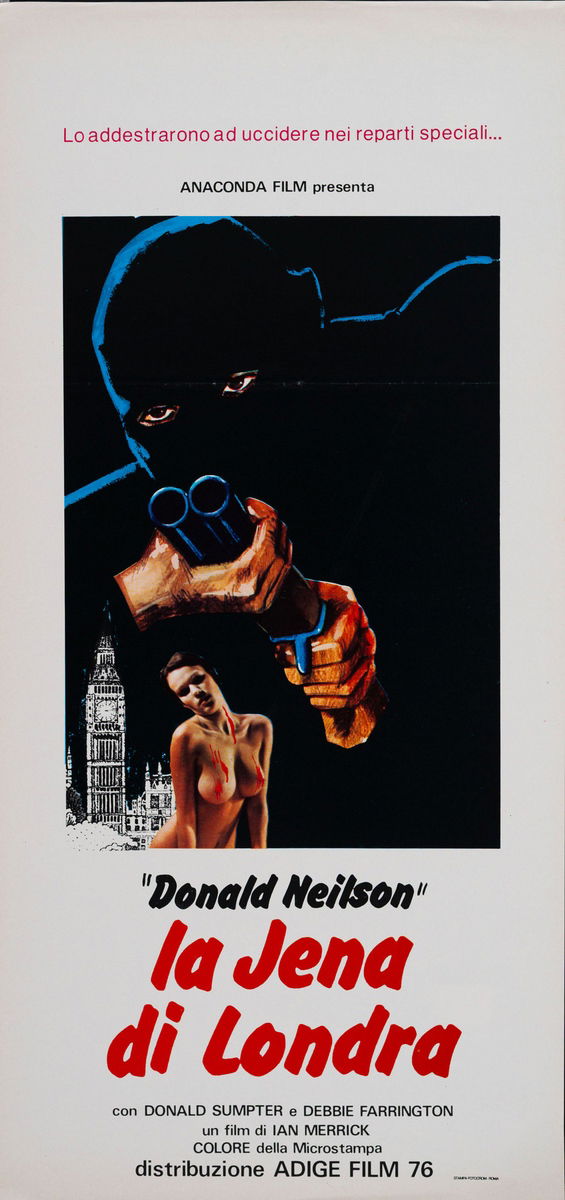 Donald Neilson, La iena di Londra - Locandina 1