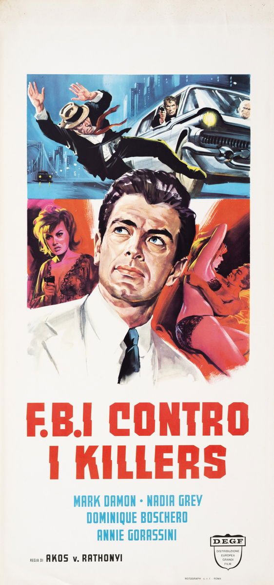 F.B.I. contro i killers - Locandina 1