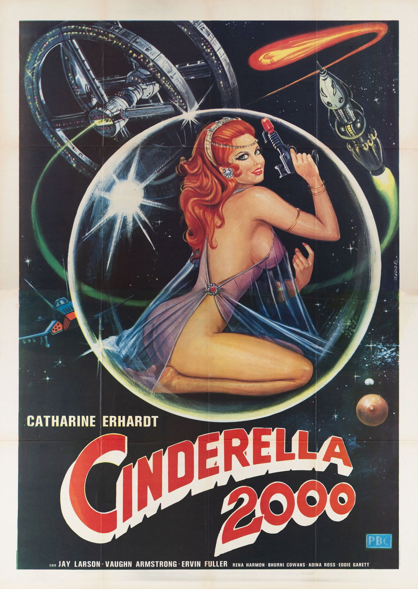 Manifesto 2 per il film Cinderella 2000 (1977)