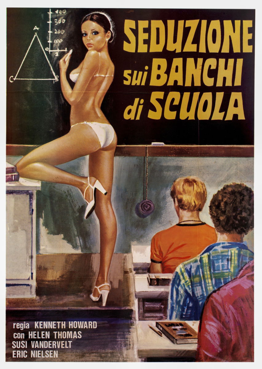 Seduzione sui banchi di scuola - Manifesto 1