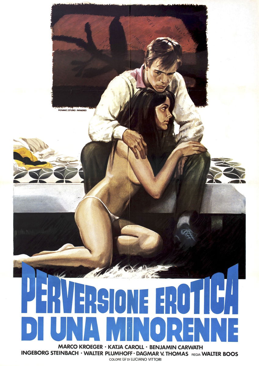 Perversione erotica di una minorenne - Manifesto 1
