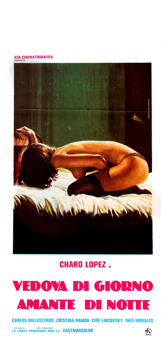 Vedova di giorno amante di notte - Locandina 1