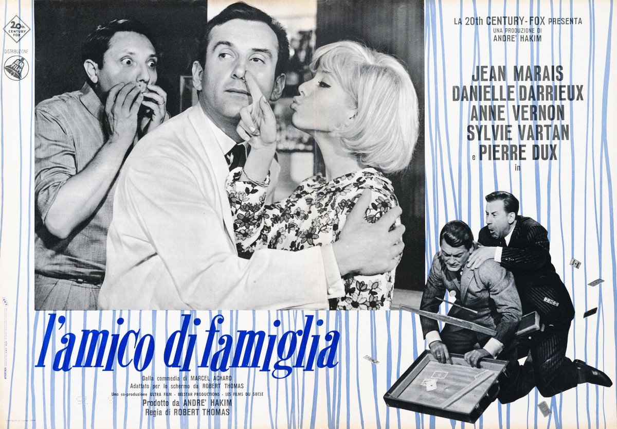 L'amico di famiglia - Fotobusta 1