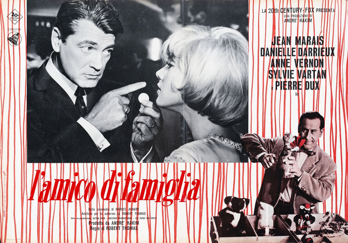 Lobby Card 2 for the film L'amico di famiglia (1964)