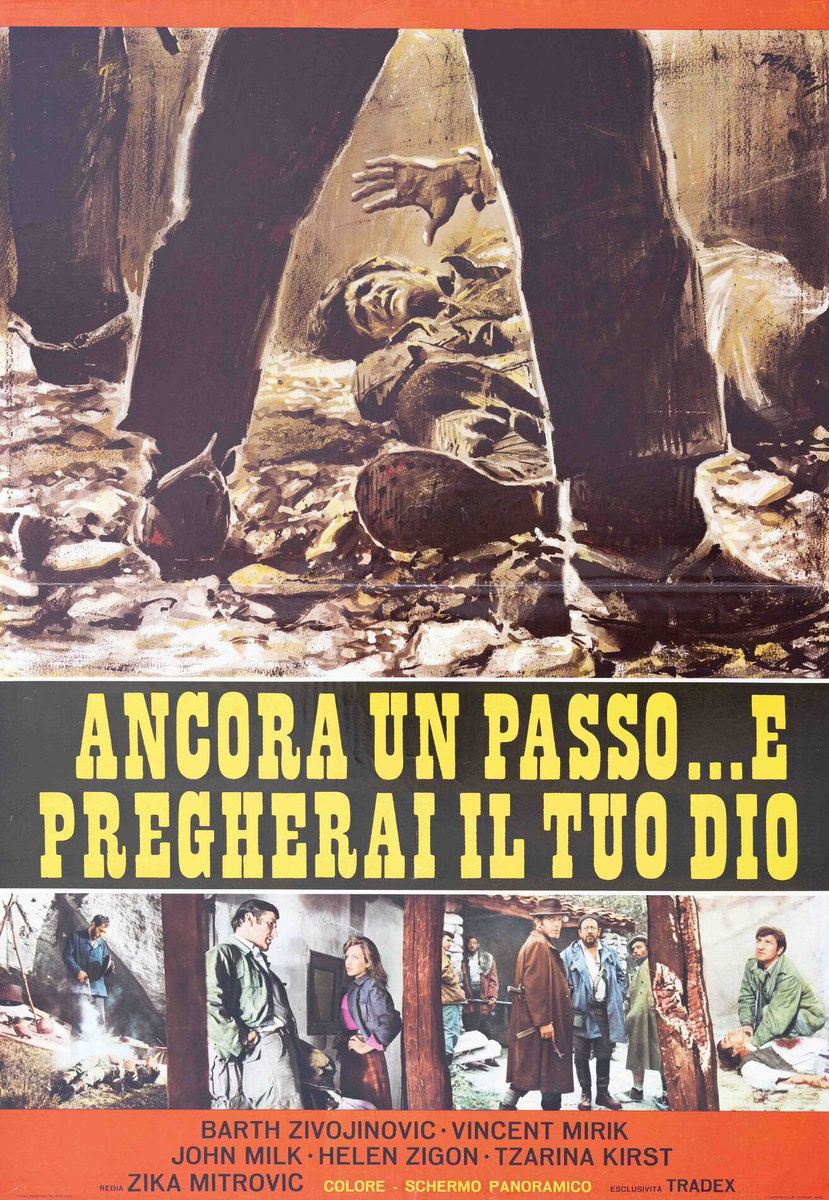 Manifesto 3 per il film Ancora un passo... e pregherai il tuo Dio! (1968)