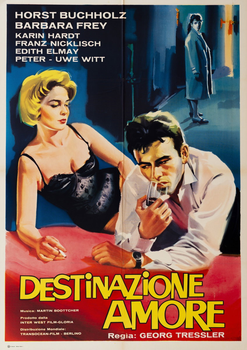 Manifesto 2 per il film Endstation Liebe (1958)