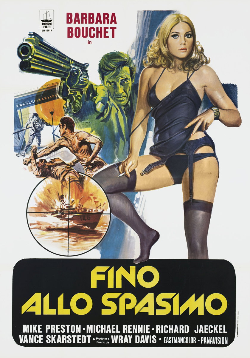 Manifesto 2 per il film Fino allo Spasimo (1969)