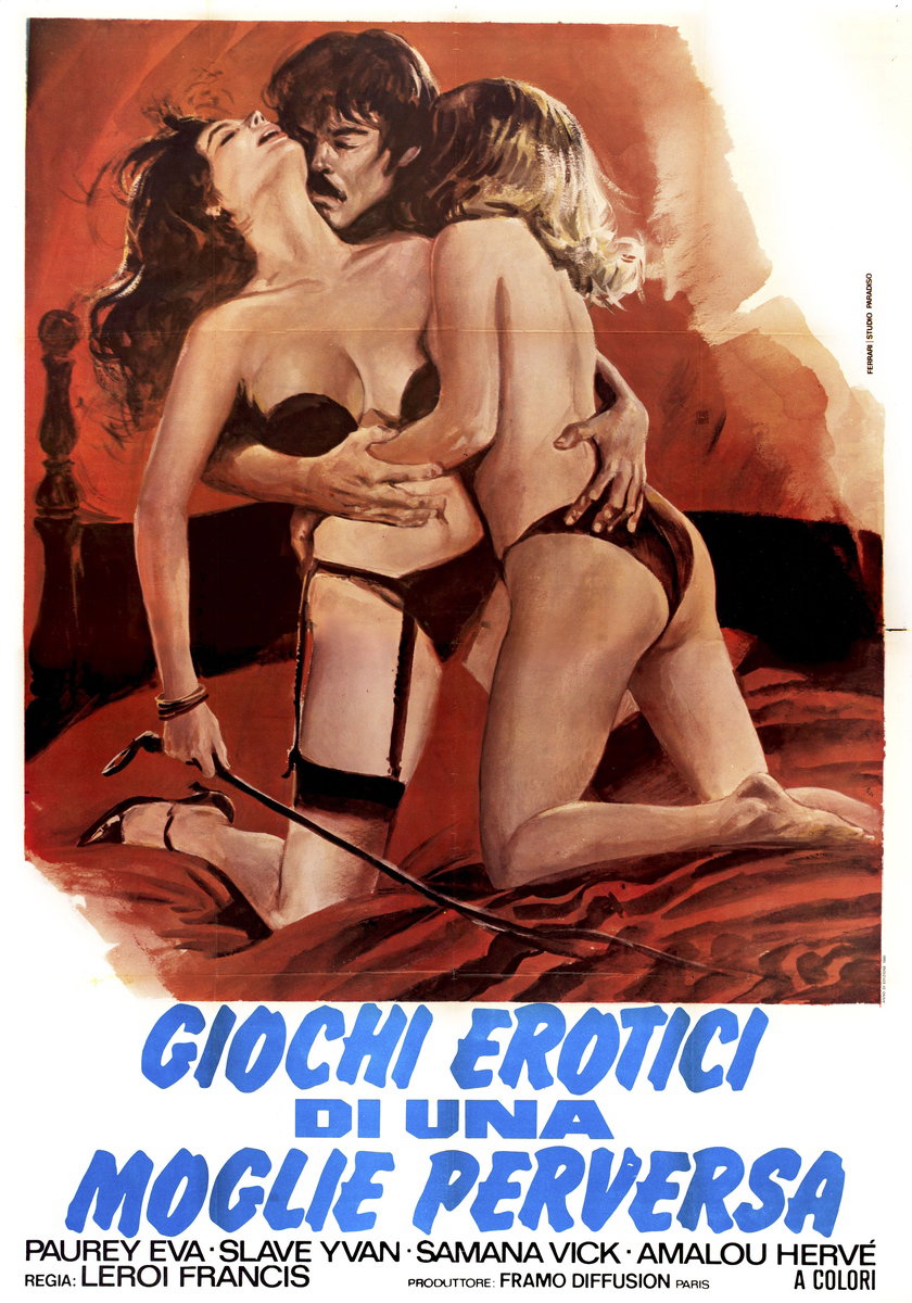 Manifesto 2 per il film Giochi erotici di una moglie perversa (1979)