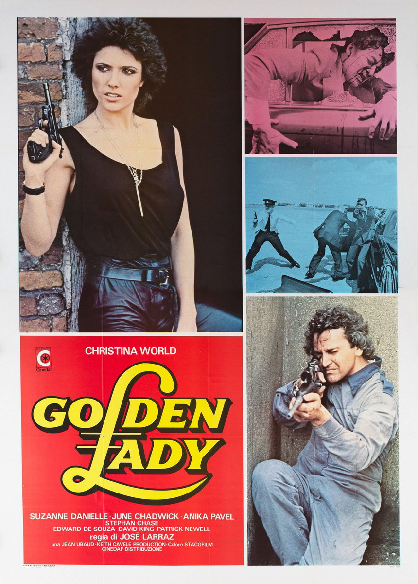 Manifesto 2 per il film The Golden Lady (1979)