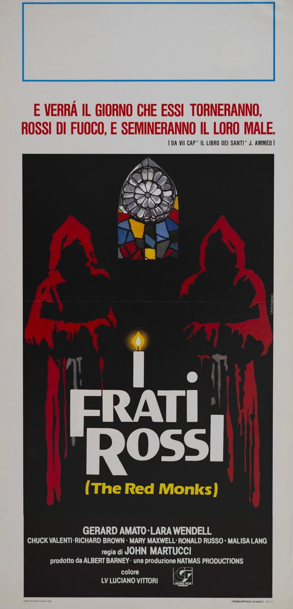 The Red Monks - Lobby Card 1