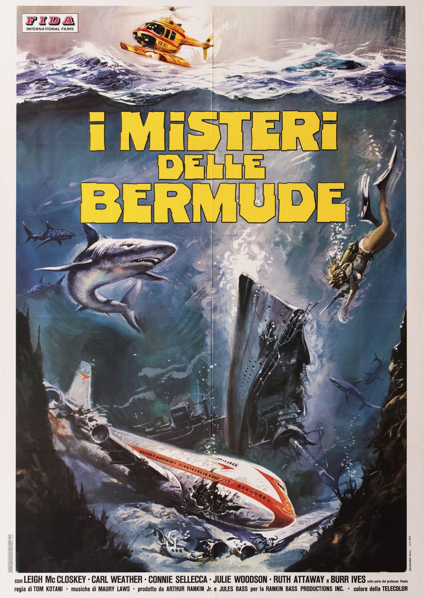 Manifesto 2 per il film I misteri delle Bermude (1978)