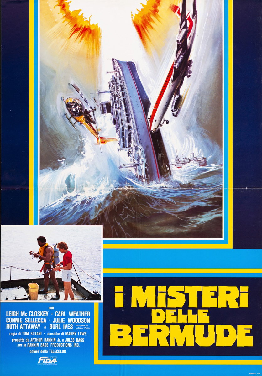 Fotobusta 3 per il film I misteri delle Bermude (1978)