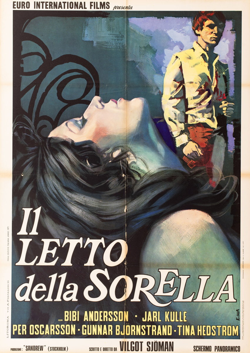 Il letto della sorella - Manifesto 1
