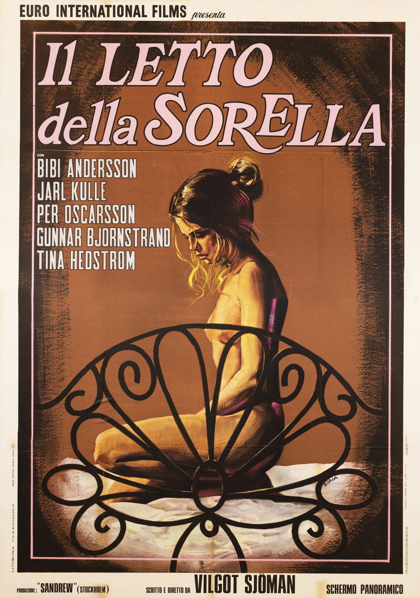 Il letto della sorella - Manifesto 2