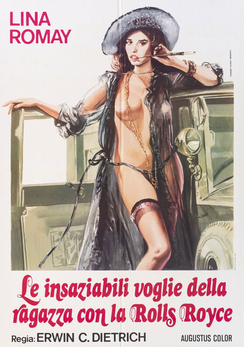 Le insaziabili voglie della ragazza con la Rolls Royce - Manifesto 1