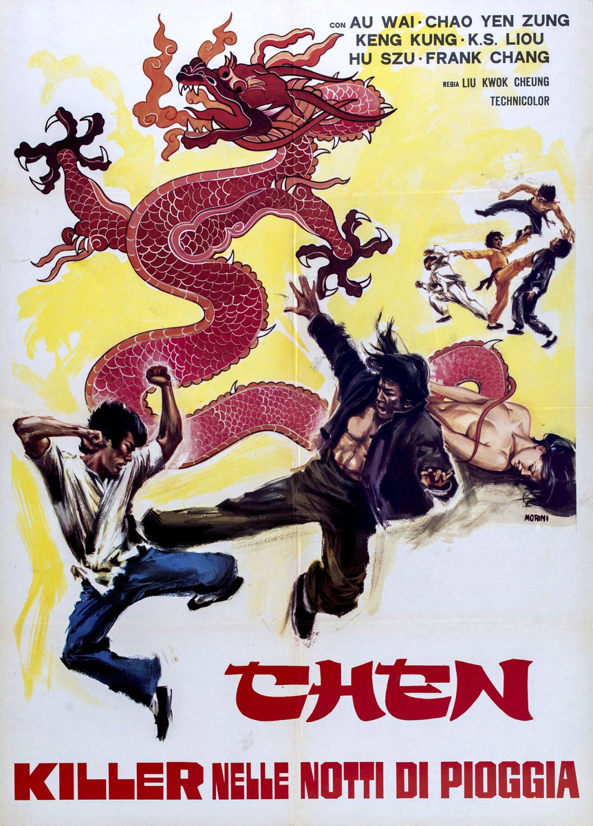 Manifesto 2 per il film Killer nelle notti di pioggia (1974)