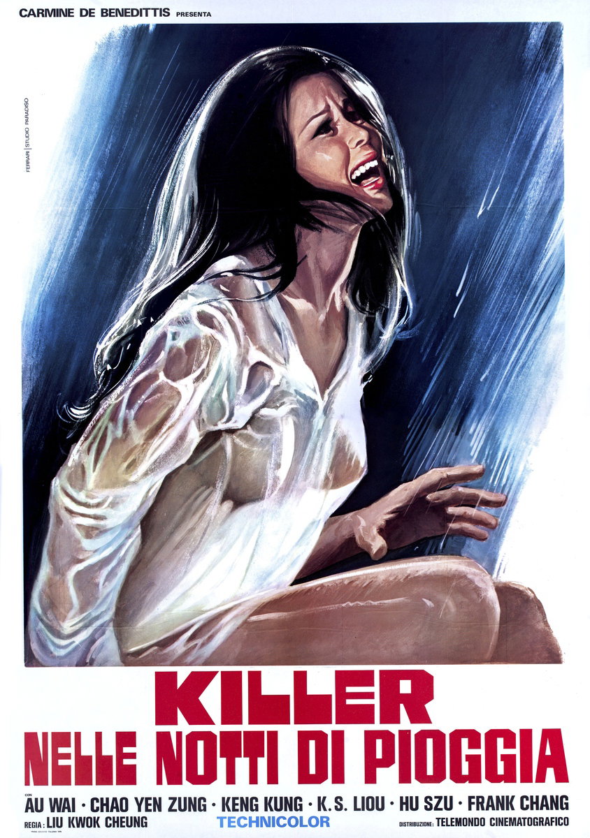Manifesto 3 per il film Killer nelle notti di pioggia (1974)