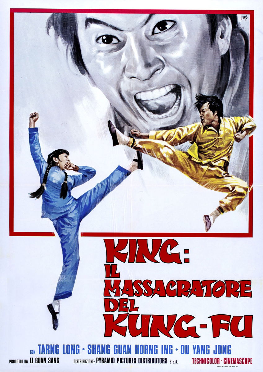 King: il massacratore del kung-fu - Manifesto 1