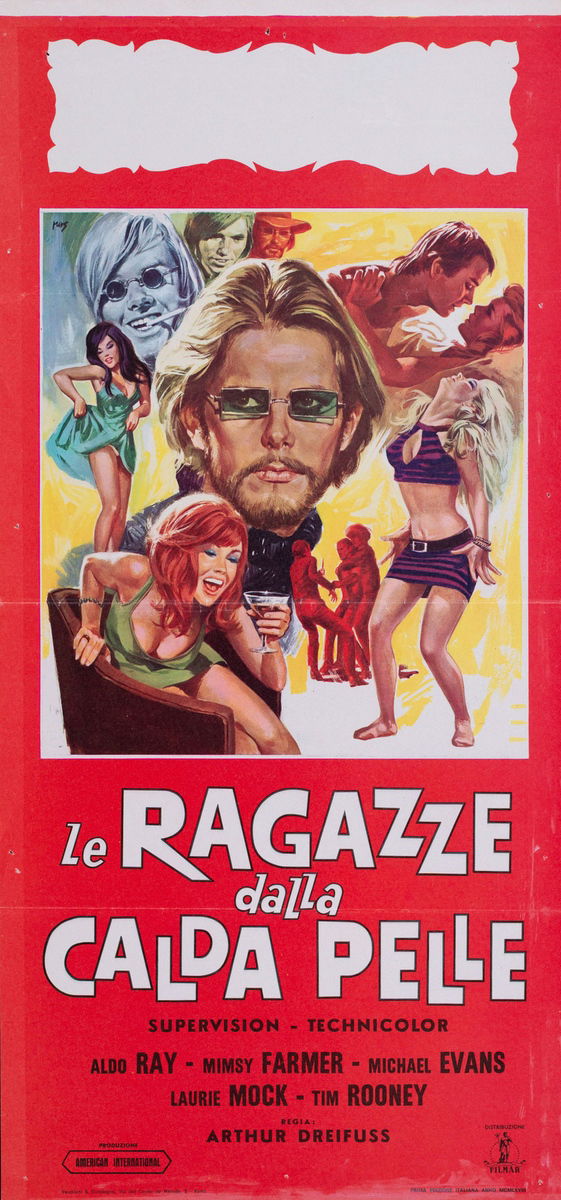 La ragazza dalla calda pelle - Locandina 1