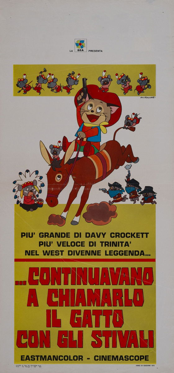 ...continuavano a chiamarlo gatto con gli stivali - Locandina 1