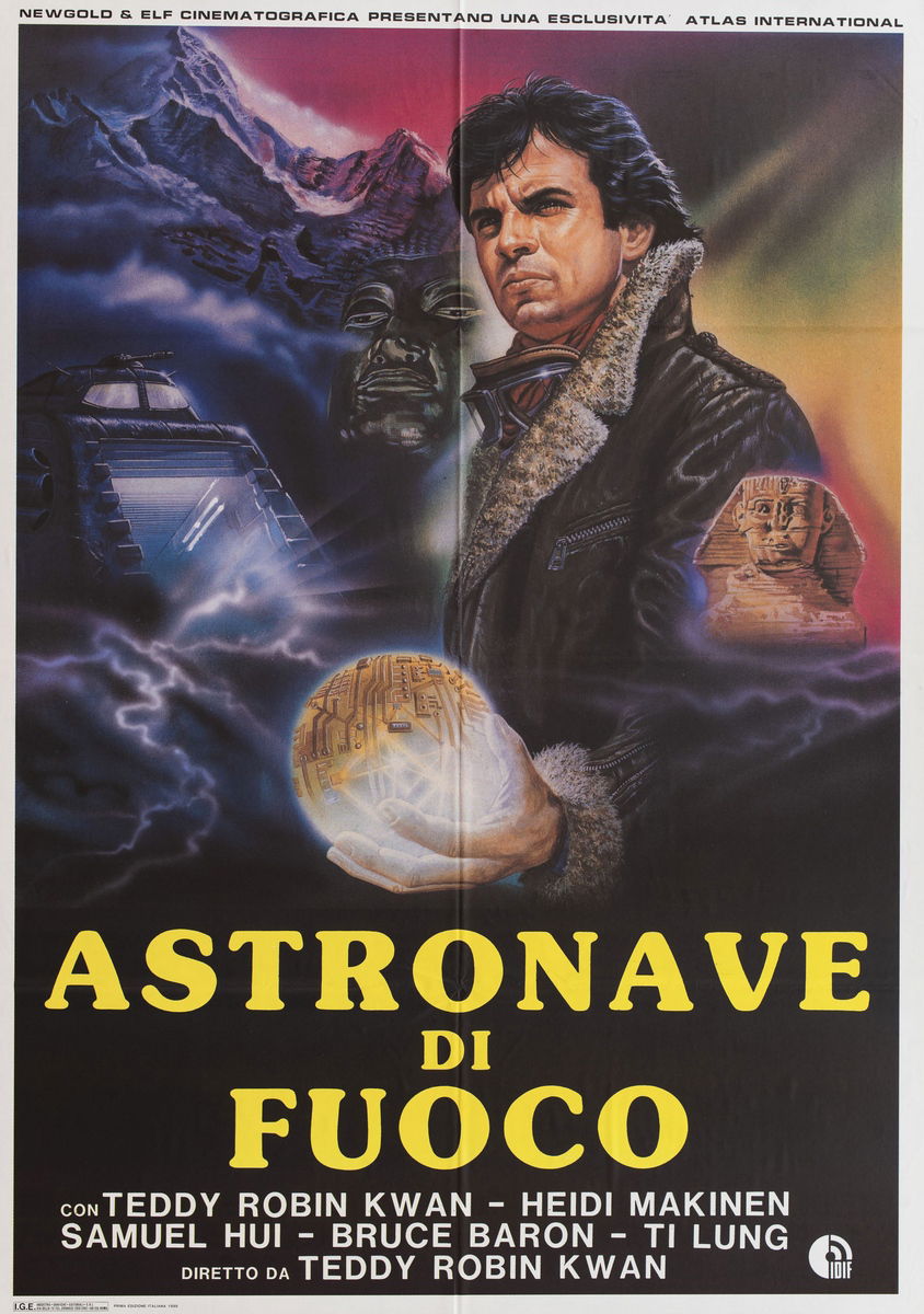 L'astronave di fuoco - Manifesto 1