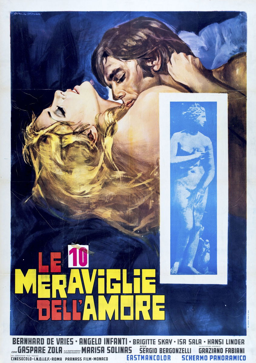 Le 10 meraviglie dell'amore - Manifesto 1