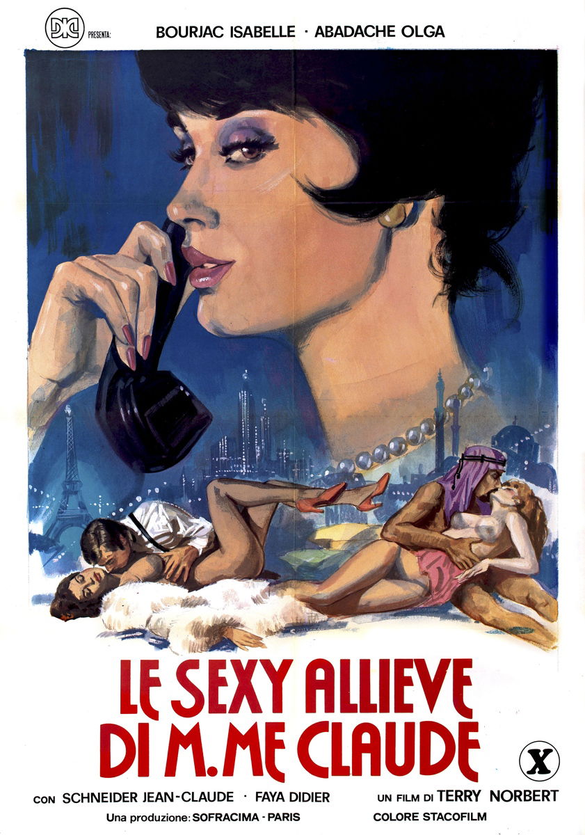 Le sexy allieve di M.me Claude - Manifesto 1