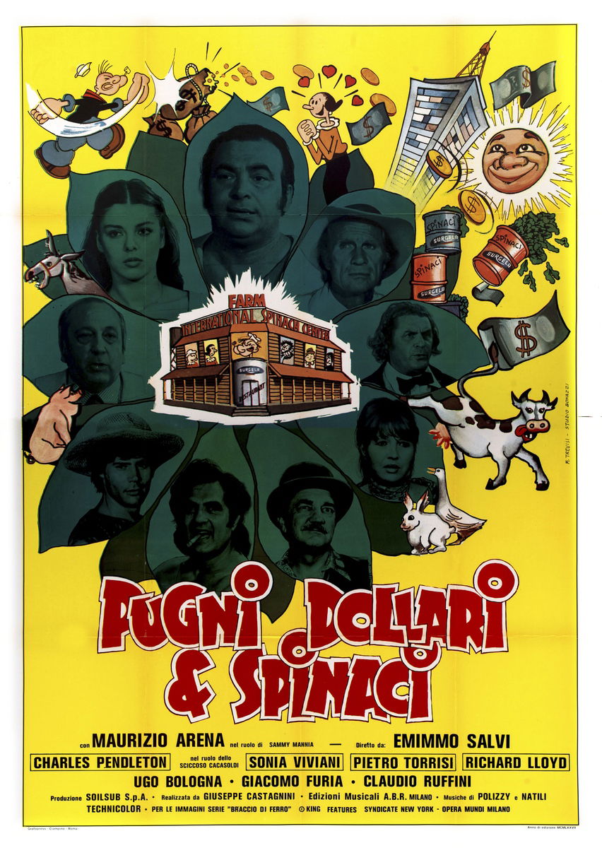 Pugni dollari e spinaci - Manifesto 1