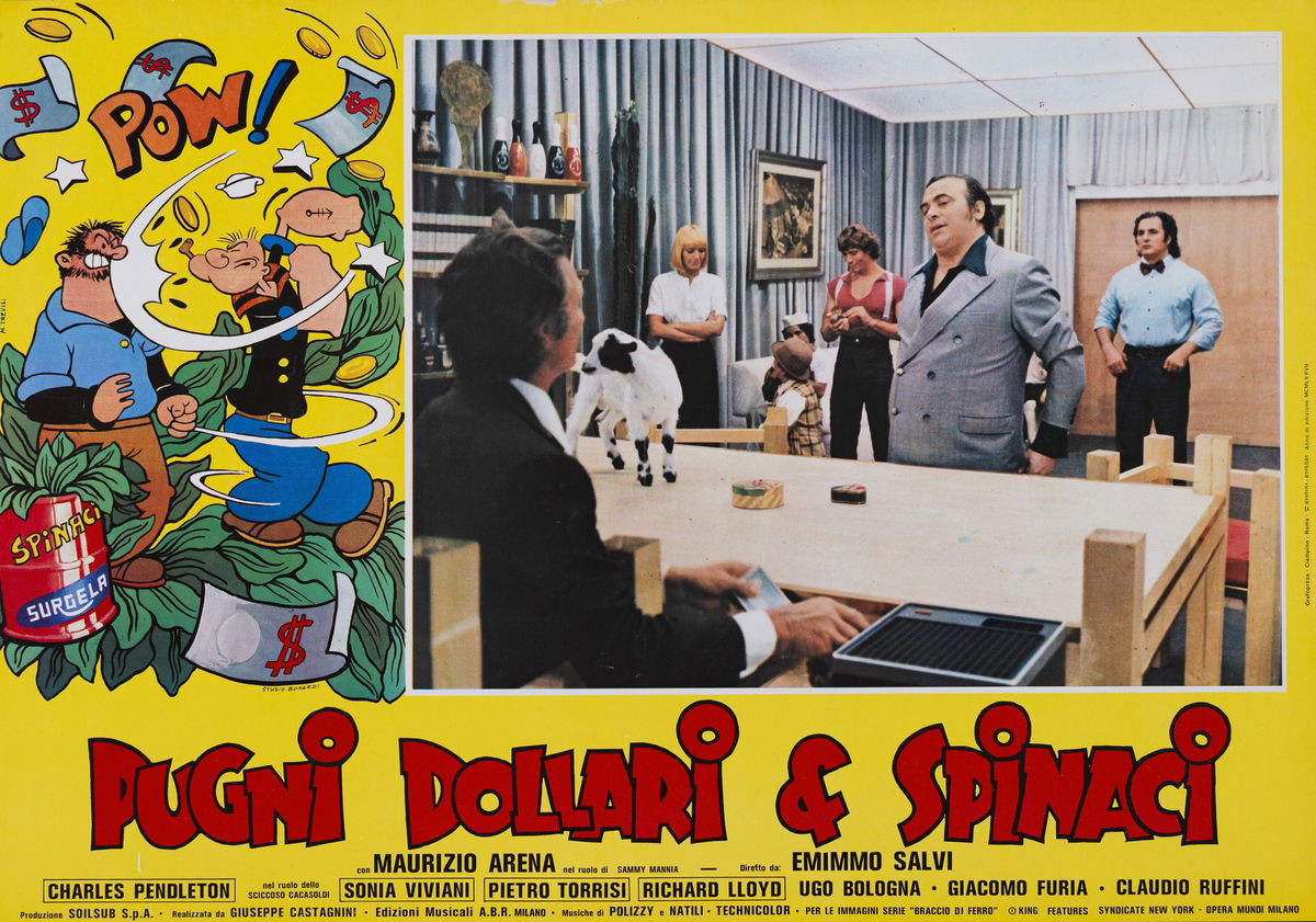 Pugni dollari e spinaci - Fotobusta 1