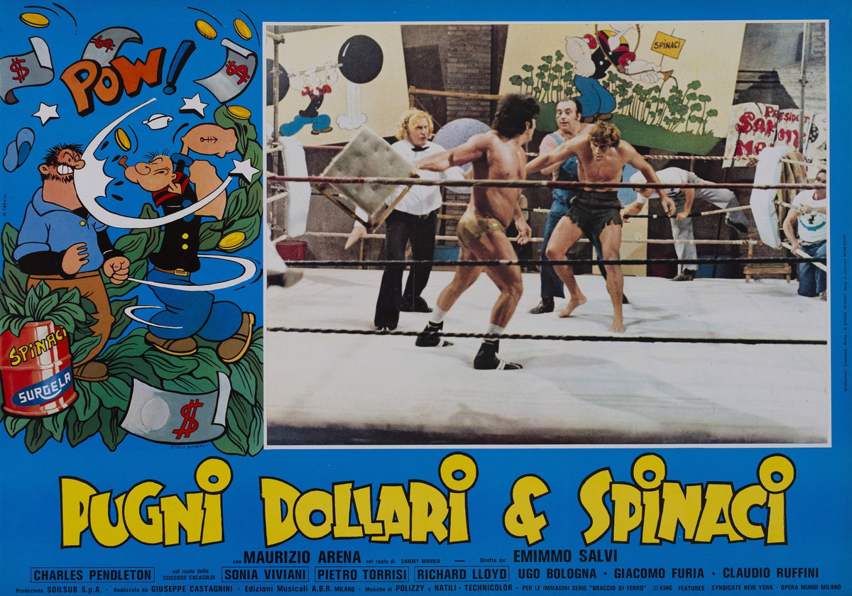 Fotobusta 2 per il film Pugni dollari e spinaci (1978)
