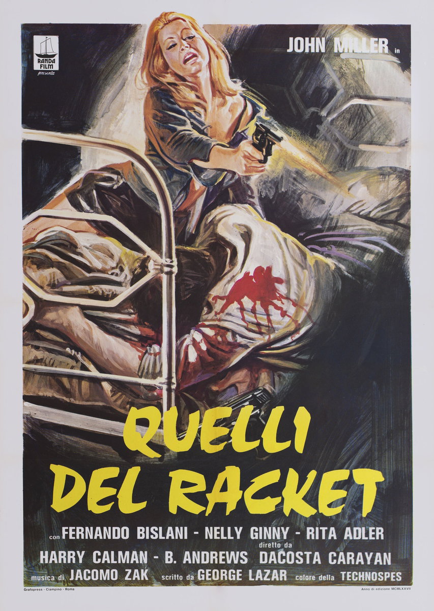 Manifesto 2 per il film Quelli del racket (1973)