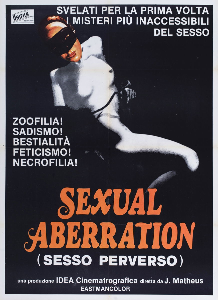 Sexual Aberration (Sesso perverso) - Manifesto 1