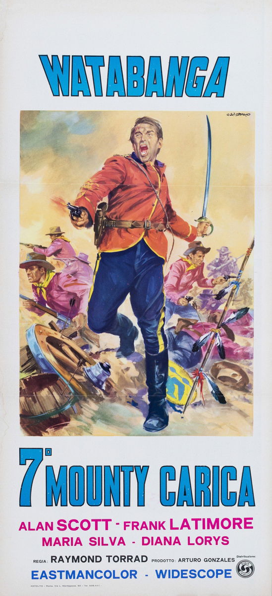 Cavalry Charge - Lobby Card 1