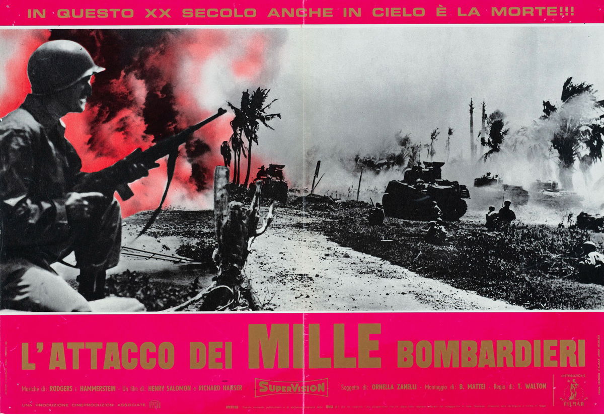 L'attacco dei mille bombardieri - Fotobusta 1