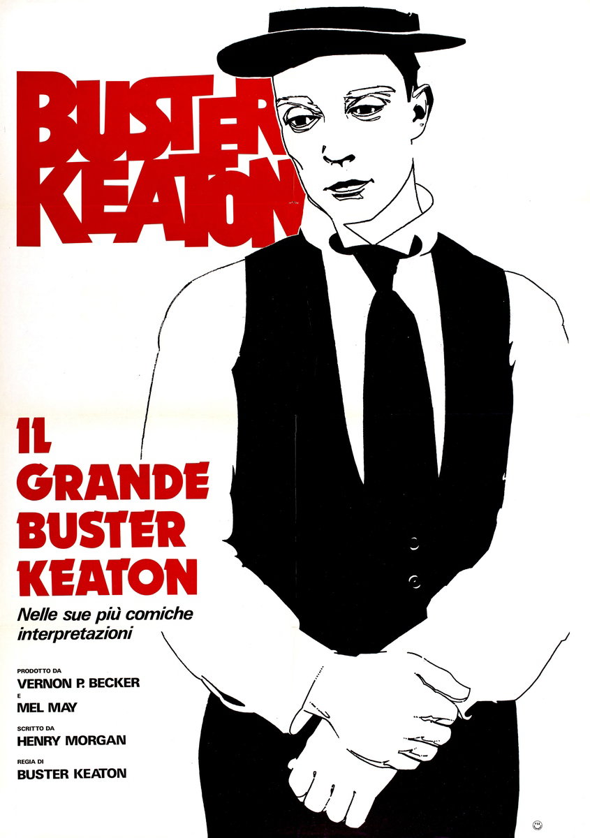 Manifesto 2 per il film Il grande Buster Keaton (1926)