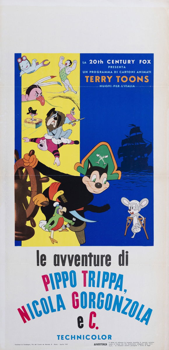 Le avventure di Pippo Trippa, Nicola Gorgonzola e C. - Lobby Card 1